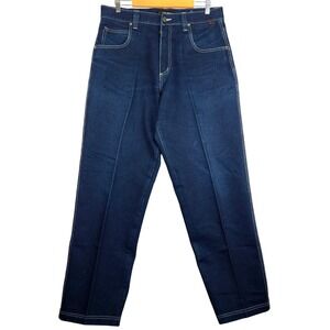 FUBU The Collection Baggy‎ Dark Wash Denim Jeans Mens 36x34 (fits 36x33)